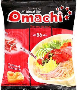 Изображение товара Лапша Omachi со вкусом говядины 79г