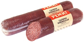 Изображение товара Колбаса Ремит Салями Княжеская трапеза сырокопченая 0.8-0.9кг