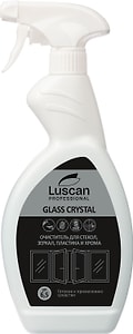 Изображение товара Средство чистящее Luscan Professional Glass Crystal для стекол зеркал пластика 500мл
