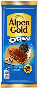 Изображение товара Шоколад Alpen Gold Молочный Классический чизкейк 85г