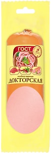 Изображение товара Колбаса Иней Докторская ГОСТ вареная 300г