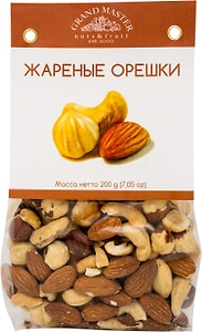 Изображение товара Орешки Grand Master Ассорти жареные 200г