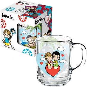 Изображение товара Кружка ND Play Love is... Модерн в подарочной упаковке 230мл
