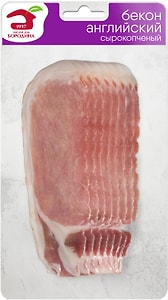 Изображение товара Бекон Мясной дом Бородина Английский сырокопченый 95г