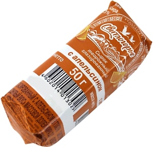 Изображение товара Сырок глазированный Свитлогорье Апельсин 23% 50г