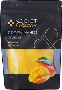Изображение товара Плоды манго Маркет Collection сушеные 200г