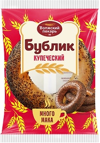 Бублик Волжский пекарь Купеческий 100г