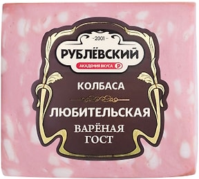 Изображение товара Колбаса Рублевский Любительская вареная 400г