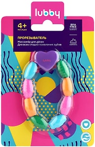 Изображение товара Прорезыватель для зубов Lubby 4+