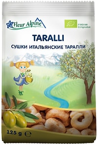 Изображение товара Сушки Fleur Alpine Taralli Итальянские 125г