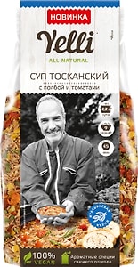 Изображение товара Суп Yelli Тосканский с полбой и томатами 200г