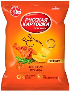 Изображение товара Чипсы Русская картошка Жареная курица 190г