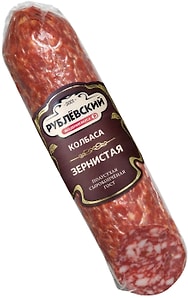 Изображение товара Колбаса Рублевский Зернистая сырокопченая полусухая