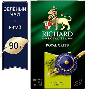 Изображение товара Чай зеленый Richard Royal Green 90г