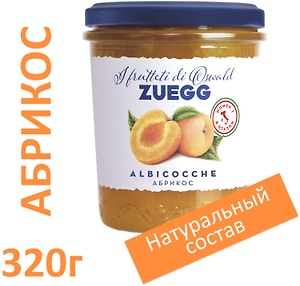 Изображение товара Конфитюр Zuegg Экстра Абрикос 320г