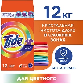 Изображение товара Стиральный порошок Tide Color Автомат 80 стирок 12кг