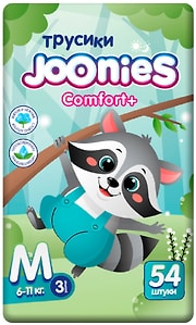 Изображение товара Подгузники-трусики Joonies Comfort+ размер M 6-11кг 54шт