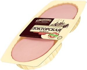 Изображение товара Колбаса Егорьевская Докторская 200г