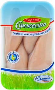 Изображение товара Филе грудки Первая свежесть куриное 0.6-1кг
