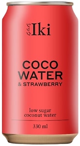 Изображение товара Вода Iki кокосовая с соком Клубники 330мл