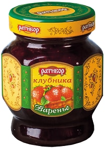 Изображение товара Варенье Ратибор Клубника 350г