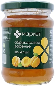 Изображение товара Варенье Маркет Перекресток Абрикосовое 325г