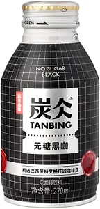 Изображение товара Напиток кофейный Tanbing кофе черный без сахара 270мл