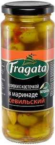 Изображение товара Оливки Fragata в маринаде Севильский 340г