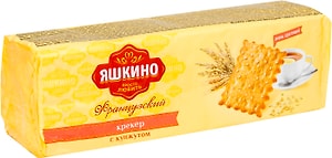Изображение товара Крекер Яшкино Французский хрустящий с кунжутом 185г