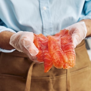 Изображение товара Лосось слабосоленый ломтики