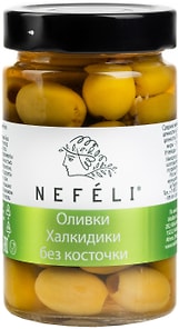 Изображение товара Оливки Nefeli Халкидики без косточки 295г
