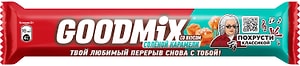 Изображение товара Батончик шоколадный Goodmix Соленая карамель с хрустящей вафлей 40г
