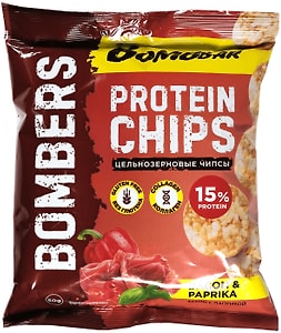 Изображение товара Чипсы Snaq Fabriq цельнозерновые бекон и паприка 50г