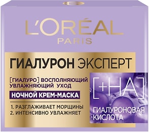 Изображение товара Крем-маска для лица Loreal Paris Гиалурон Эксперт ночной 50мл
