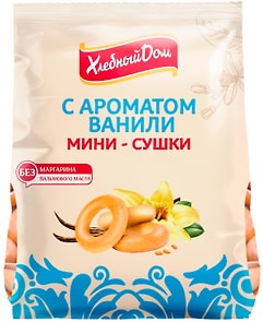 Изображение товара Мини-сушки Хлебный Дом с ароматом Ванили 180г