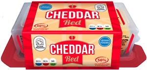 Изображение товара Сыр Cheese Чеддер красный полутвердый 50% 240г