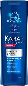 Изображение товара Шампунь для волос Клиар Men Энергия роста укрепляющий 380мл