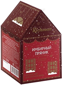 Изображение товара Чай черный Richman Имбирный пряник 100г