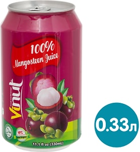 Изображение товара Сок Vinut Мангостина 100% 330мл