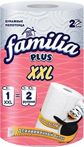 Изображение товара Бумажные полотенца Familia 1 рулон 2 слоя