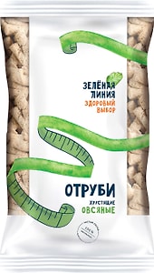 Изображение товара Отруби Зеленая линия Хрустящие овсяные 230г