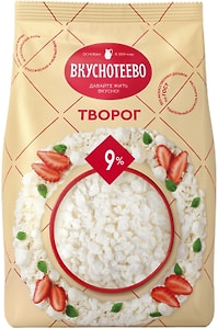 Изображение товара Творог Вкуснотеево 9% 750г