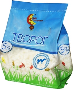 Изображение товара Творог Сыр Стародубский 5% 300г