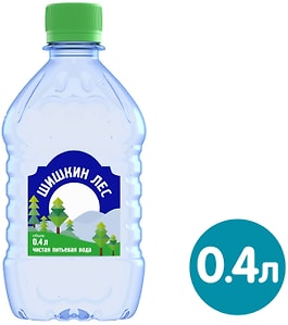 Изображение товара Вода Шишкин Лес питьевая негазированная 400мл