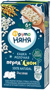Изображение товара Каша ФрутоНяня Молочно-рисовая с 6 месяцев 200мл