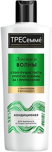 Изображение товара Кондиционер для волос Тресемме Локоны и волны Для вьющихся и пушистых волос 360мл