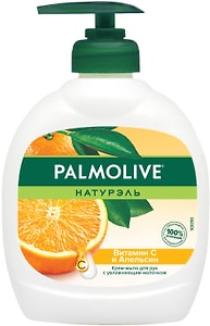 Изображение товара Жидкое крем-мыло для рук Palmolive Натурэль Витамин C и Апельсин 300мл
