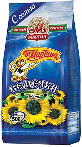 Изображение товара Семечки От Мартина черные отборные обжаренные с солью 500г