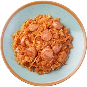 Изображение товара Капуста тушеная Свели с сосисками 200г