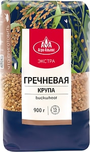 Изображение товара Гречка Агро-Альянс Элитная Экстра 900г